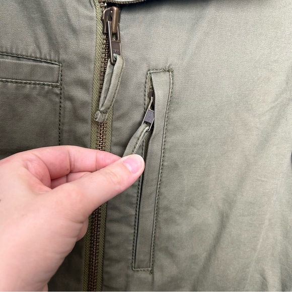 Madewell Army Green Military Field Jacket - Picture 5 of 8